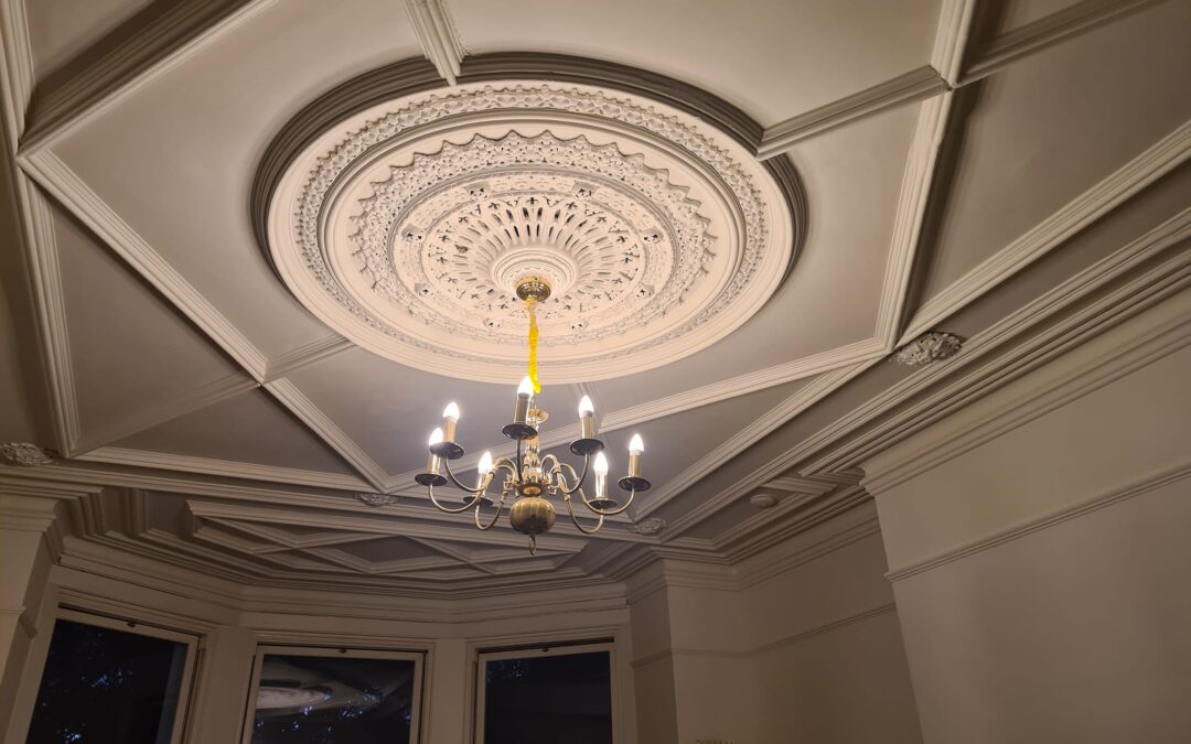 Detailed Ceiling Sprayed
